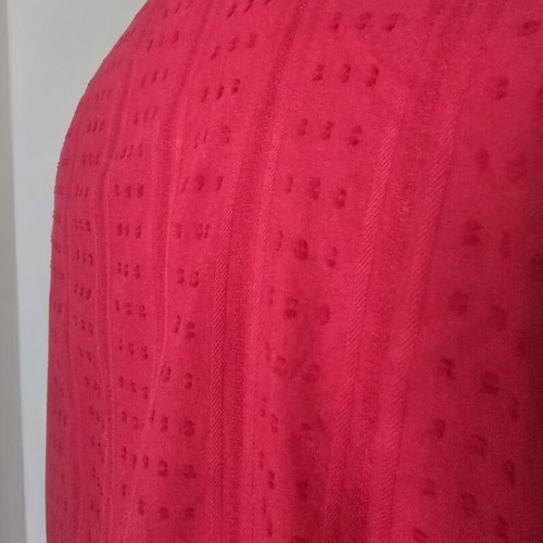 Women's shirt used, red, 100% cotton, size XL