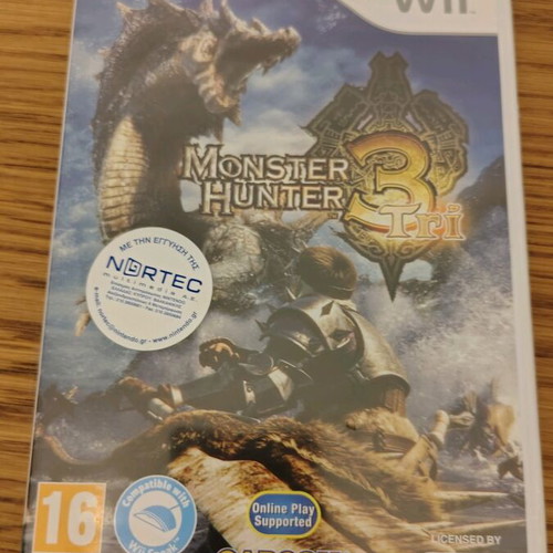 Monster Hunter 3 Tri Nintendo Wii like new