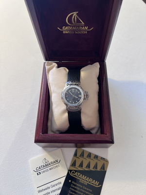 Catamaran Tornado Swiss 29mm wristwatch like new, anniversary edition