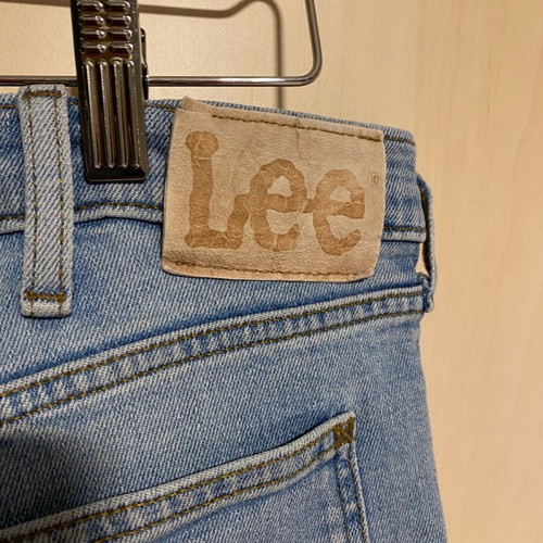 Lee men's denim jeans used, classic straight fit W36