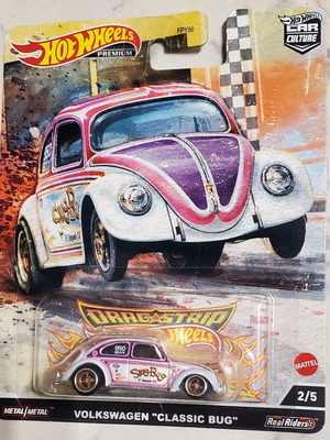 Hot Wheels Drag Strip Volkswagen Classic Bug μεταλλικό αυτοκινητάκι 2022 Σφραγισμένο