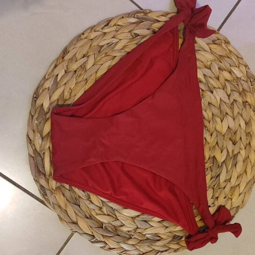 Women's swimwear bottom like new, red, size Small