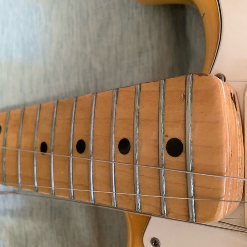 Fender Stratocaster USA Hard Tail used, rare see-through color