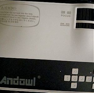 Andowl Q-A17 Mini Projector Λάμπας LED Λευκός 70 €