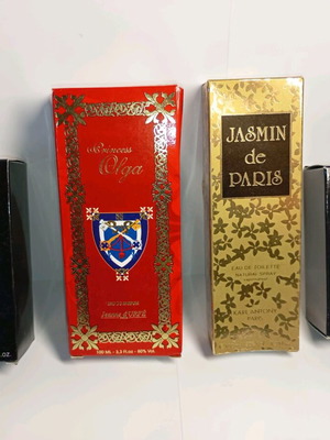 Empty vintage perfume boxes used, pack