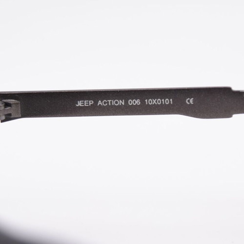 Jeep Action 006 sunglasses new, black and gray flexible frame