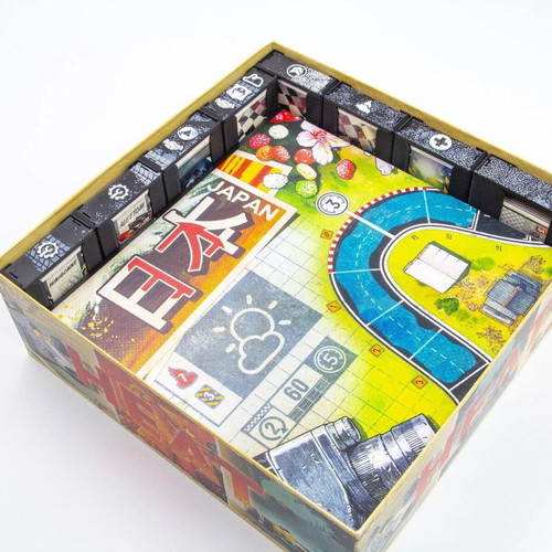 Heat Pedal to the Metal Board Game Organizer with 3 Expansions Insert