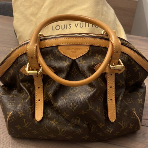 Louis Vuitton Tivoli GM handbag like new, brown, large size