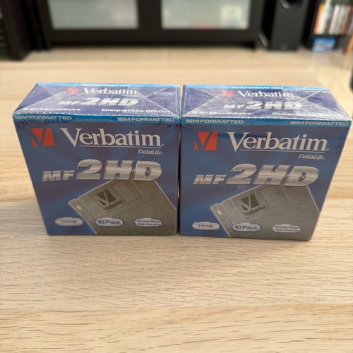 Verbatim sealed floppy disks pack of 20, new