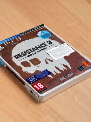Resistance 3 Steelbook PS3 нов, запечатан