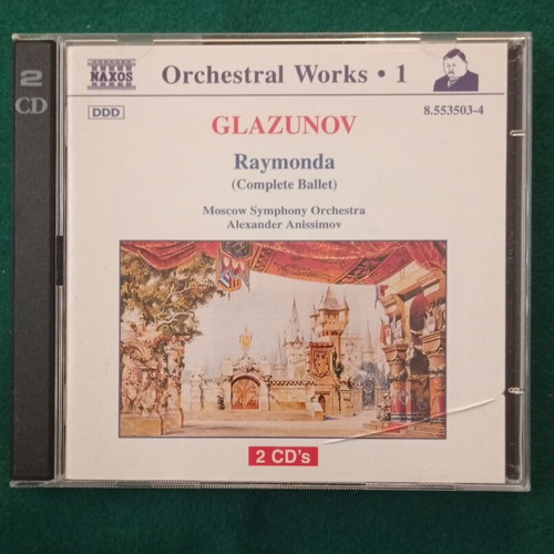 Raymonda CD by Alexander Glazunov like new, classical music
