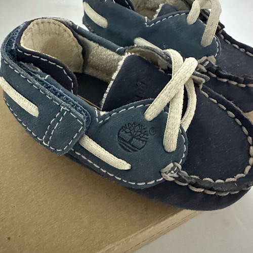 Timberland Baptism Baby Shoes Like New