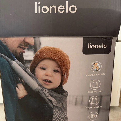 Lionelo baby carrier 100% cotton new