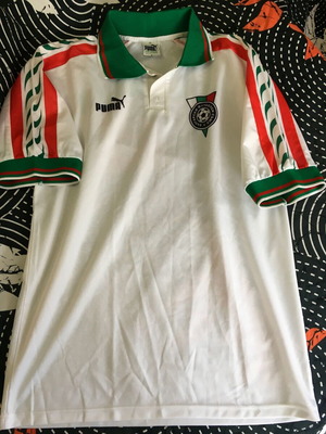 Bulgaria football shirt 1996-98 used, official replica, size M