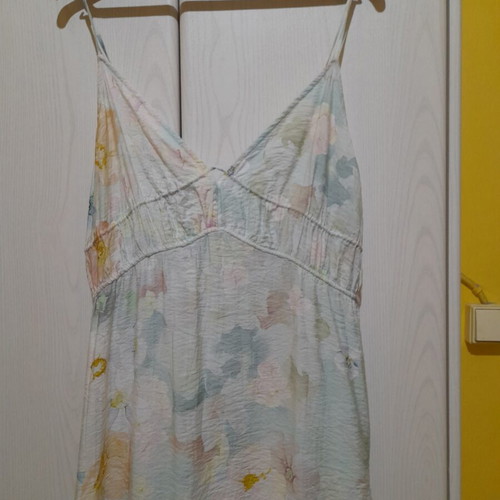 Maxi dress H&M like new, satin cotton fabric, size S