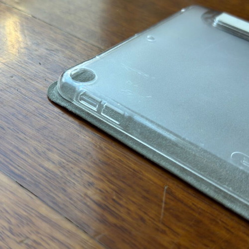 ESR case for iPad mini 5 used with wear and plastic damage