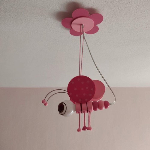 Ceiling light butterfly-shaped for kids room like new