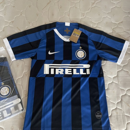 Inter Vintage Nike Jersey new, classic blue-black stripes with Pirelli