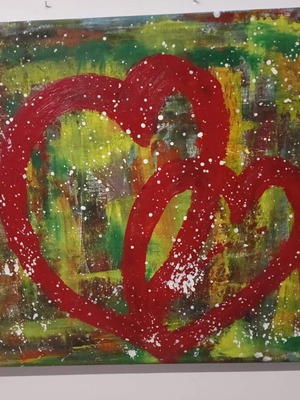 Handmade painting new, dimensions 40x50