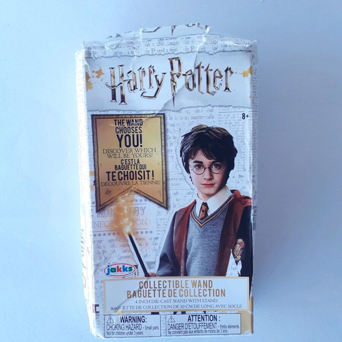Harry Potter collectible wand new with stand