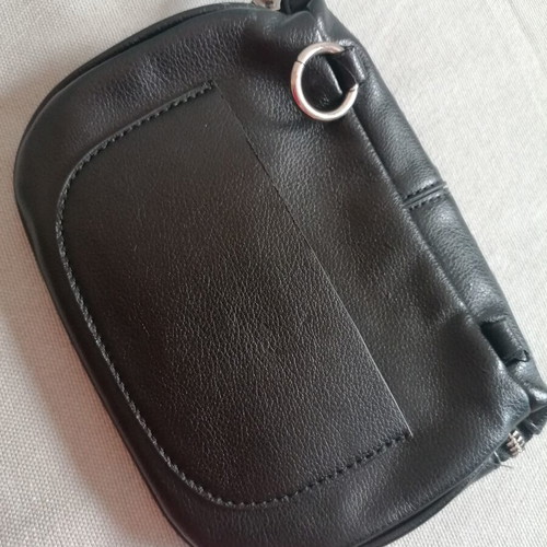 Zara black handbag with minor wear