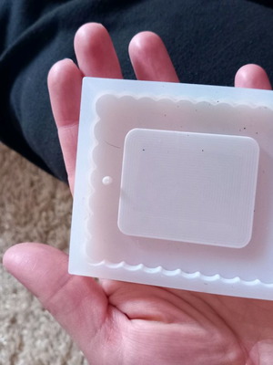 Καλούπι σιλικόνης μεταχειρισμένο, κορνίζα