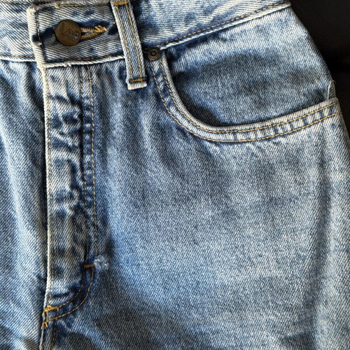 Lee vintage denim shorts high-waisted XS like new, light blue washed