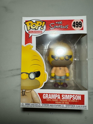 Funko The Simpsons Grandpa Simpson Abe Simpson καινούργιο φιγούρα βινυλίου