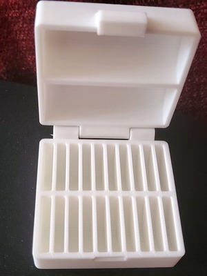 Battery organizers plastic for 2032 batteries, pack of 2, new