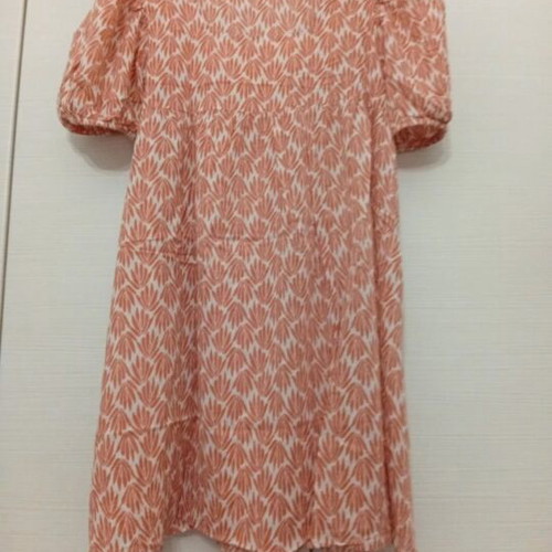 Compania Fantastica beach dress new, white and orange, size M