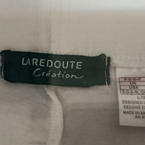 La Redoute cotton white leggings size 42-44