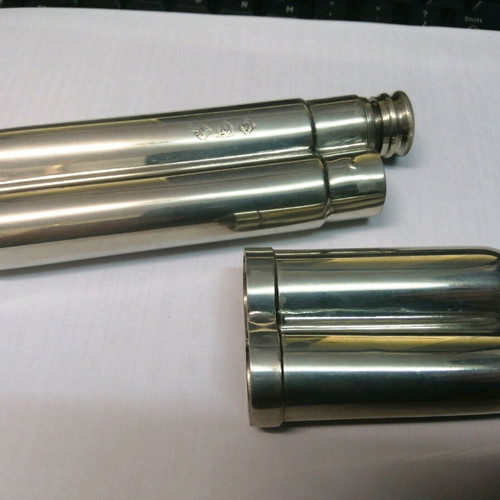 Flask and cigar case Sheffield England like new