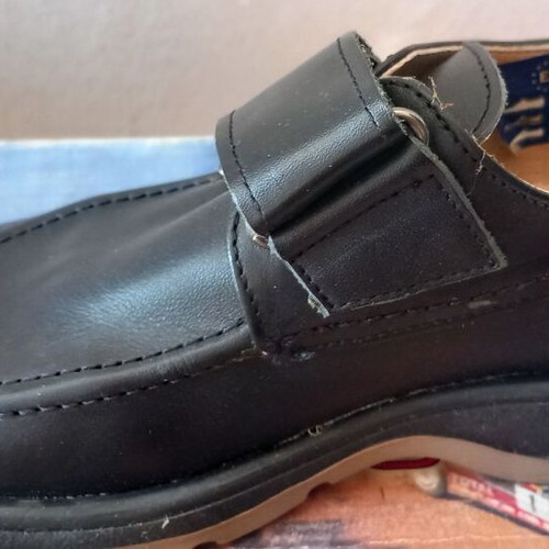 Children's black moccasins size 29 new