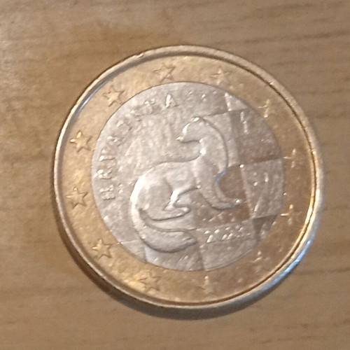 1 euro 2023 Croatia like new