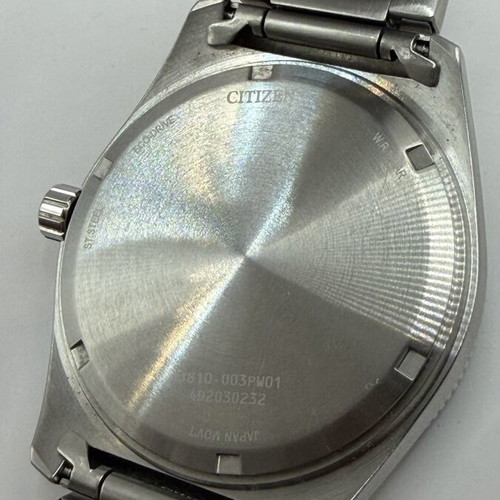 Citizen Eco-Drive AW1760-81Z men's watch, yellow dial, stainless steel
