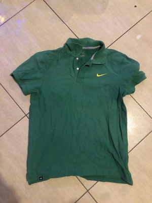 Nike vintage polo shirt like new, green, size medium