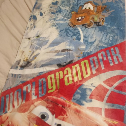 McQueen Disney Cars large children's beach towel, cotton