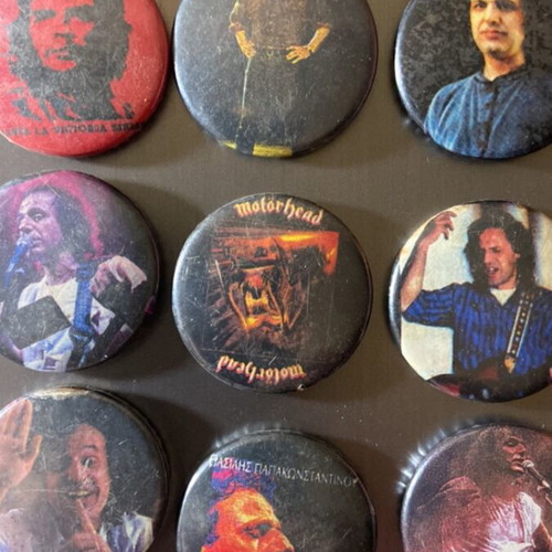 Rock pins used, set of 18, Papakonstantinou