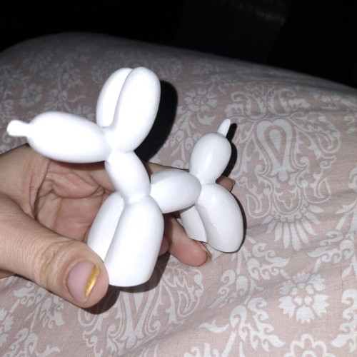 Small balloon dog decoration like new for table