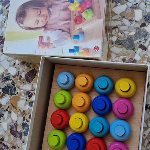 Wooden educational toys pack like new with packaging