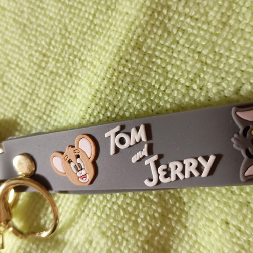 Tom and Jerry keychain new