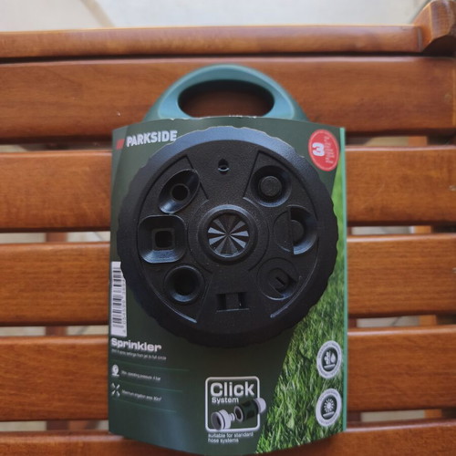 Parkside garden sprinkler new with tags and original packaging