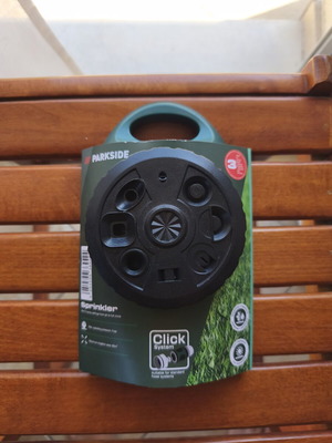 Parkside garden sprinkler new with tags and original packaging
