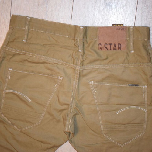 G Star Short Pant Men size 34 used, beige