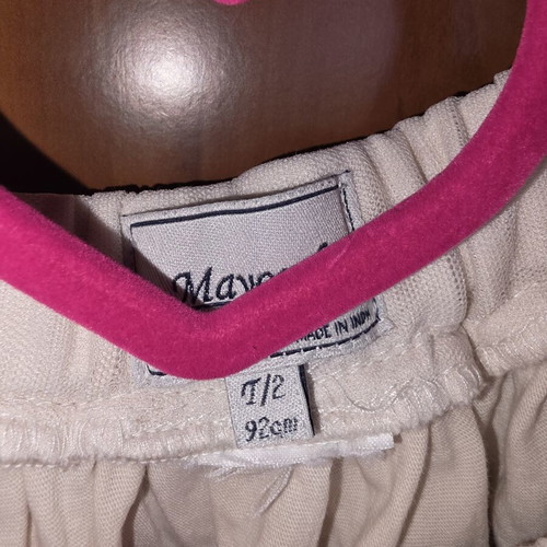 Mayoral tutu skirt for 2 years old, size 92cm, like new, beige