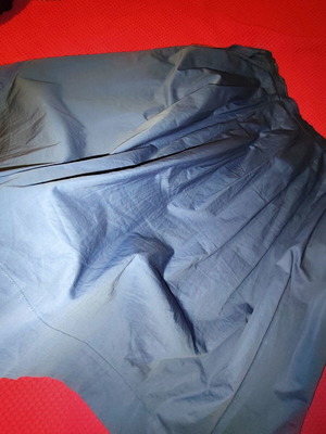 Midi skirt like new, poplin, blue, size M 38 10