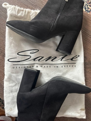 Sante ankle boots like new, black, size 37