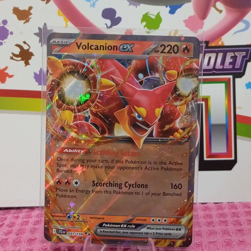 Volcanion ex (JTG 031) Pokémon card like new