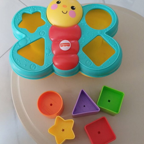 Fisher Price butterfly shape sorter toy for babies
