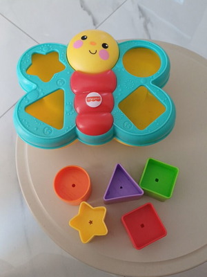 Fisher Price butterfly shape sorter toy for babies